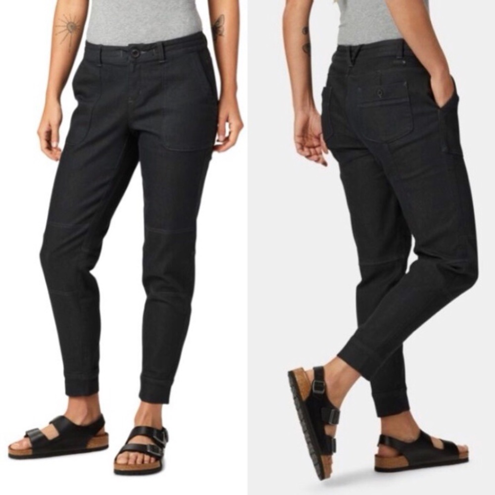 Mountain Hardware Black Ayla Jogger Hiking Pants